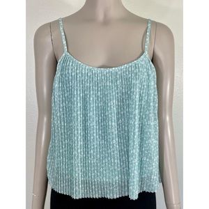 Hollister Mint Ditzy Floral Top NWT!